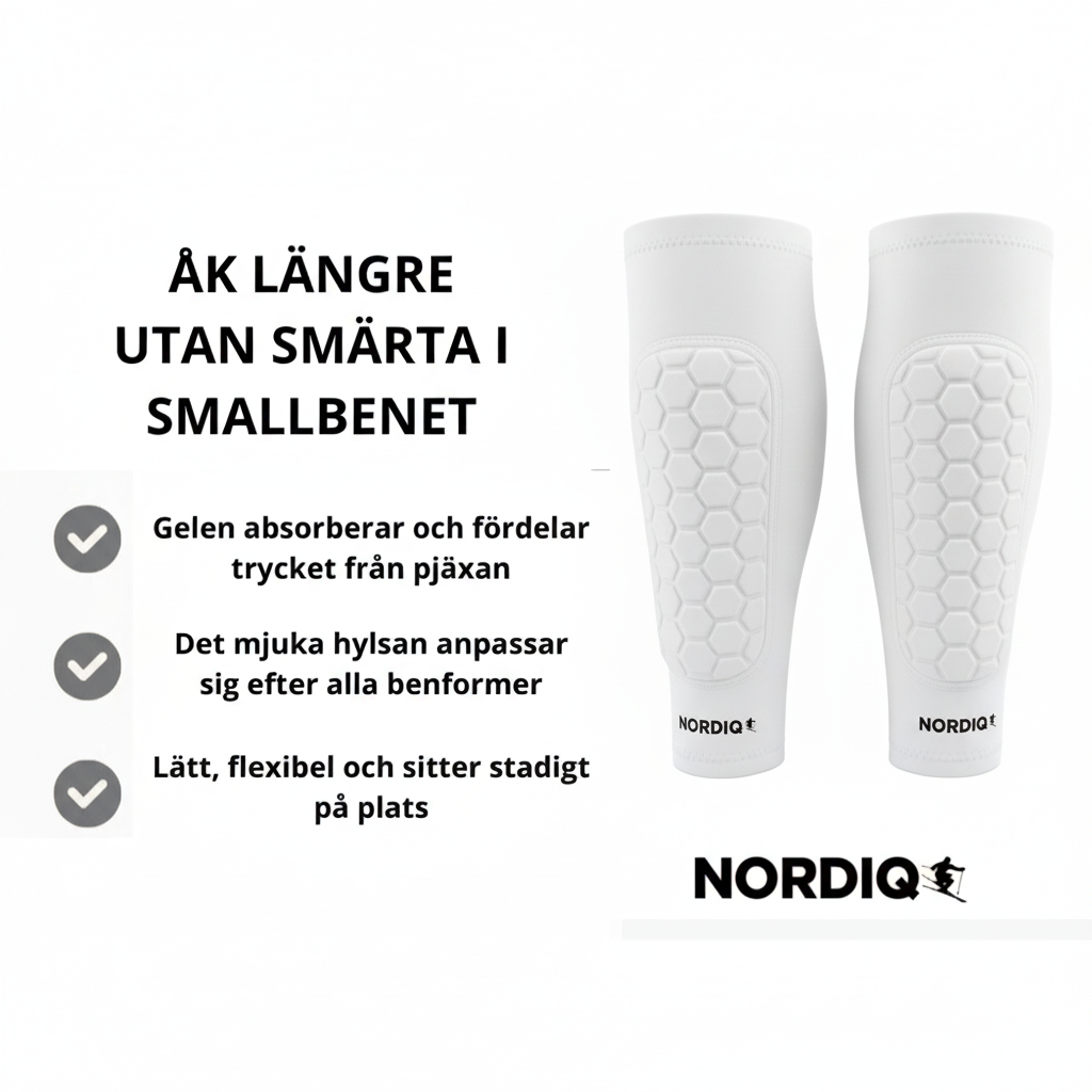 NORDIQ™ Shin Sleeve – Inga fler ömma smalben i backen